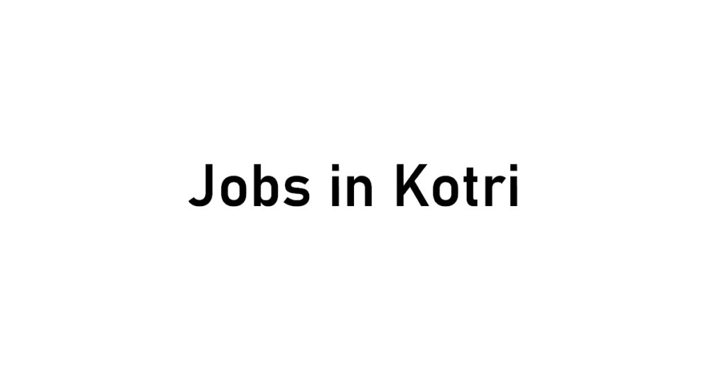 jobs_in_kotri
